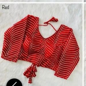 Gorgeous Indian choli blouse Red size 38